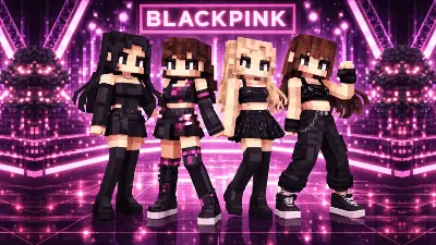 Black Pink Waifu Addon thumbnail