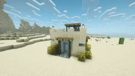 Simple Desert Starter House Map thumbnail