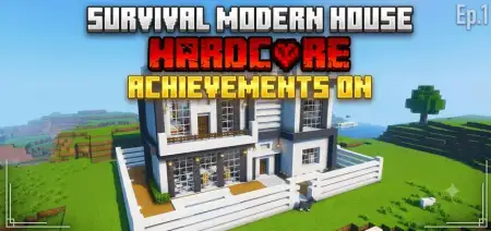 Modern Survival House 2 - HardCore Map thumbnail