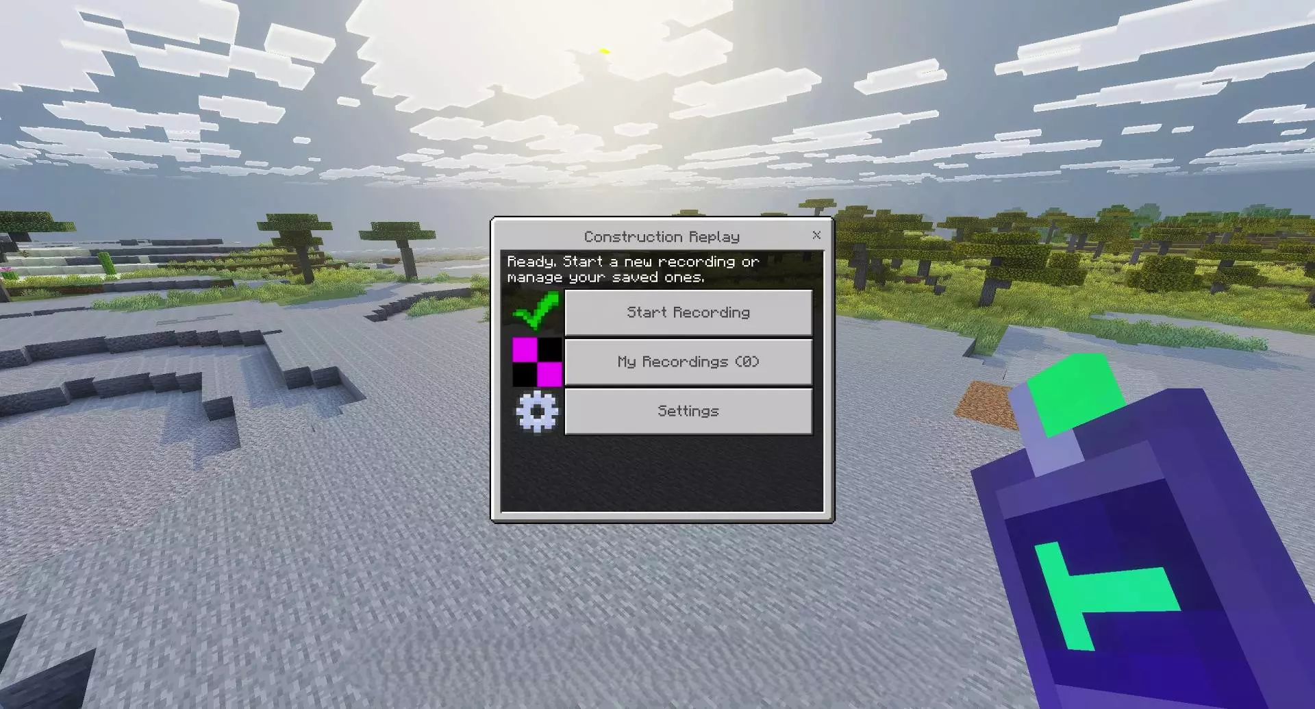 Construction Replay | Shoot and record your builds! Addon screenshot 3