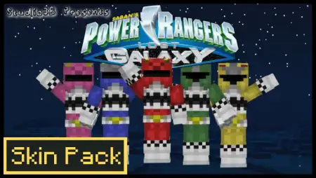 Power Rangers Lost Galaxy Skin Pack thumbnail