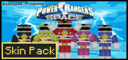 Power Rangers in Space Skin Pack thumbnail