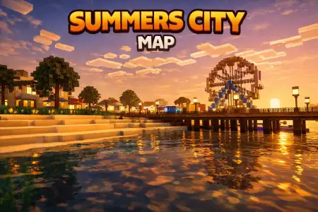 Summers City Map thumbnail