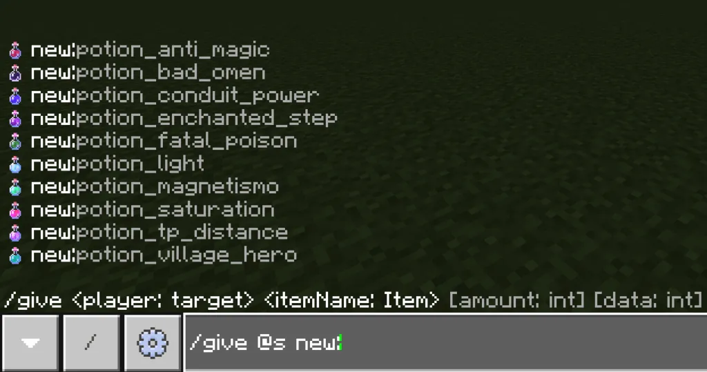 NewPotions Addon screenshot 3