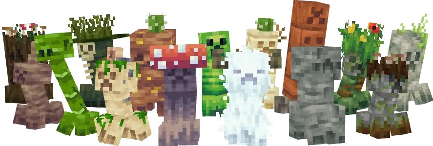 Creeper Overhaul – Addon / Texture Pack screenshot 2