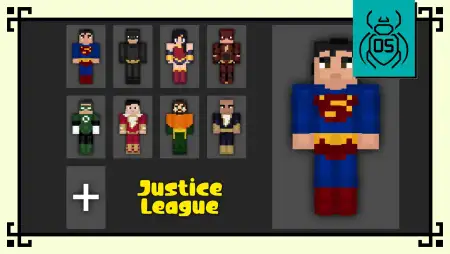 Justice League Skin Pack thumbnail
