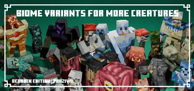 Biome Variants for More Creatures – Addon / Texture Pack thumbnail