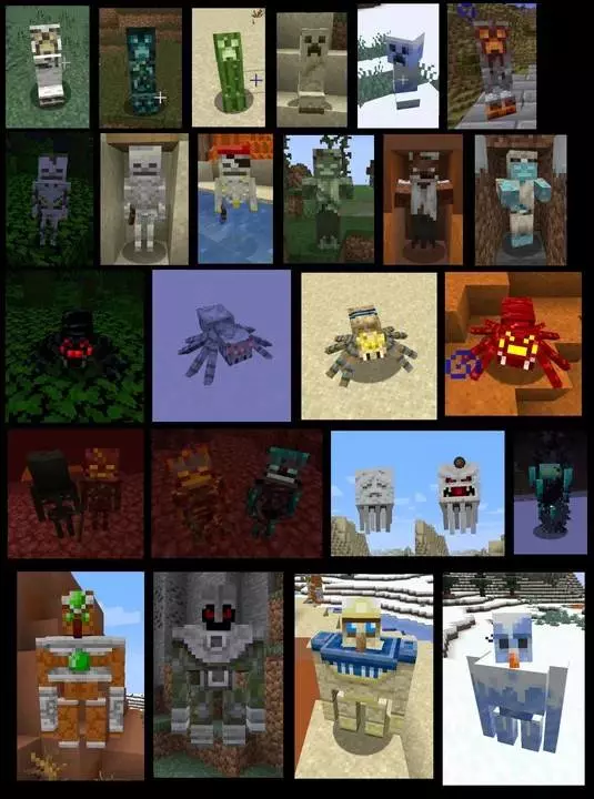 Biome Variants for More Creatures – Addon / Texture Pack screenshot 4