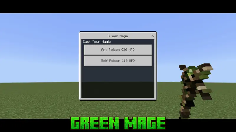 Green Mage Mod / Addon screenshot 2