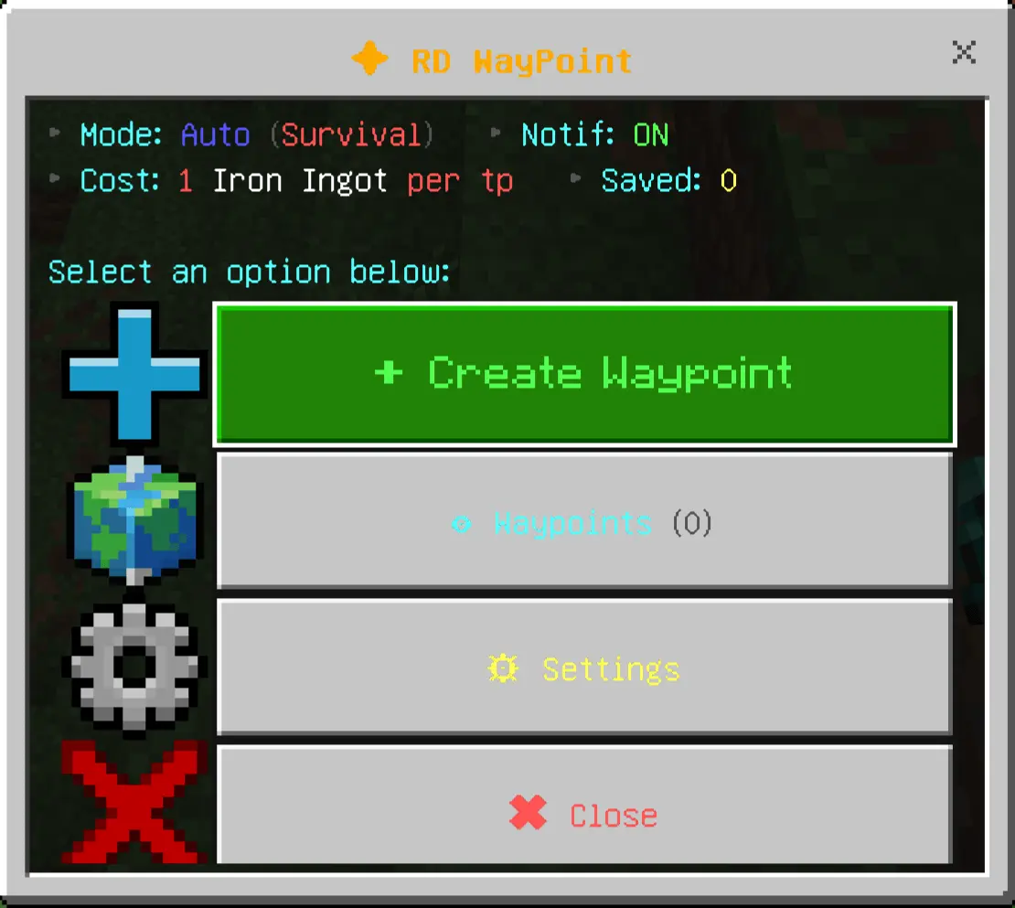 WayPoint Mod / Addon screenshot 2