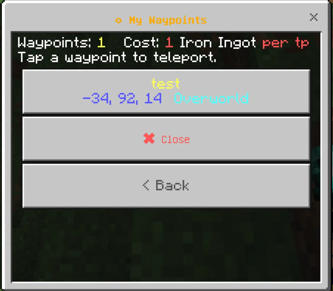 WayPoint Mod / Addon screenshot 3