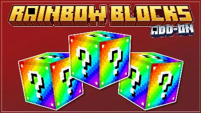 Rainbow Blocks Mod / Addon thumbnail