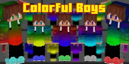 Colorful Boys Skin Pack thumbnail