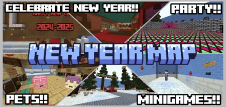 New Year Map 2024-2025! Map thumbnail