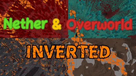 Inverted Nether & Overworld Survival Map thumbnail