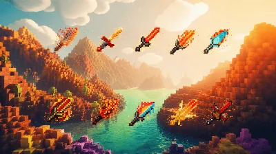Fire Theme Swords Mod / Addon thumbnail