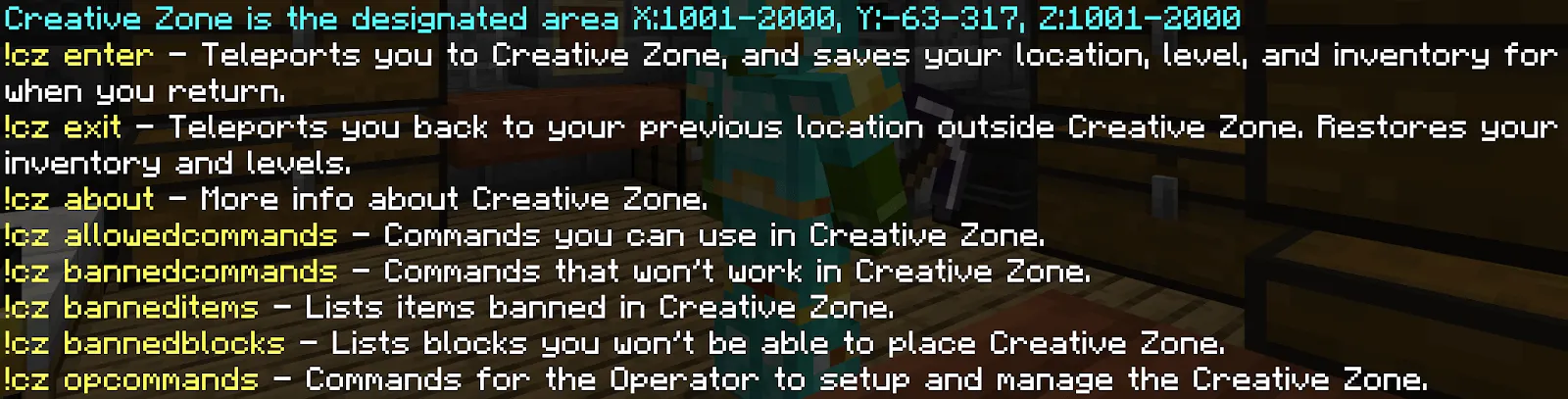 Creative Zone Addon screenshot 5
