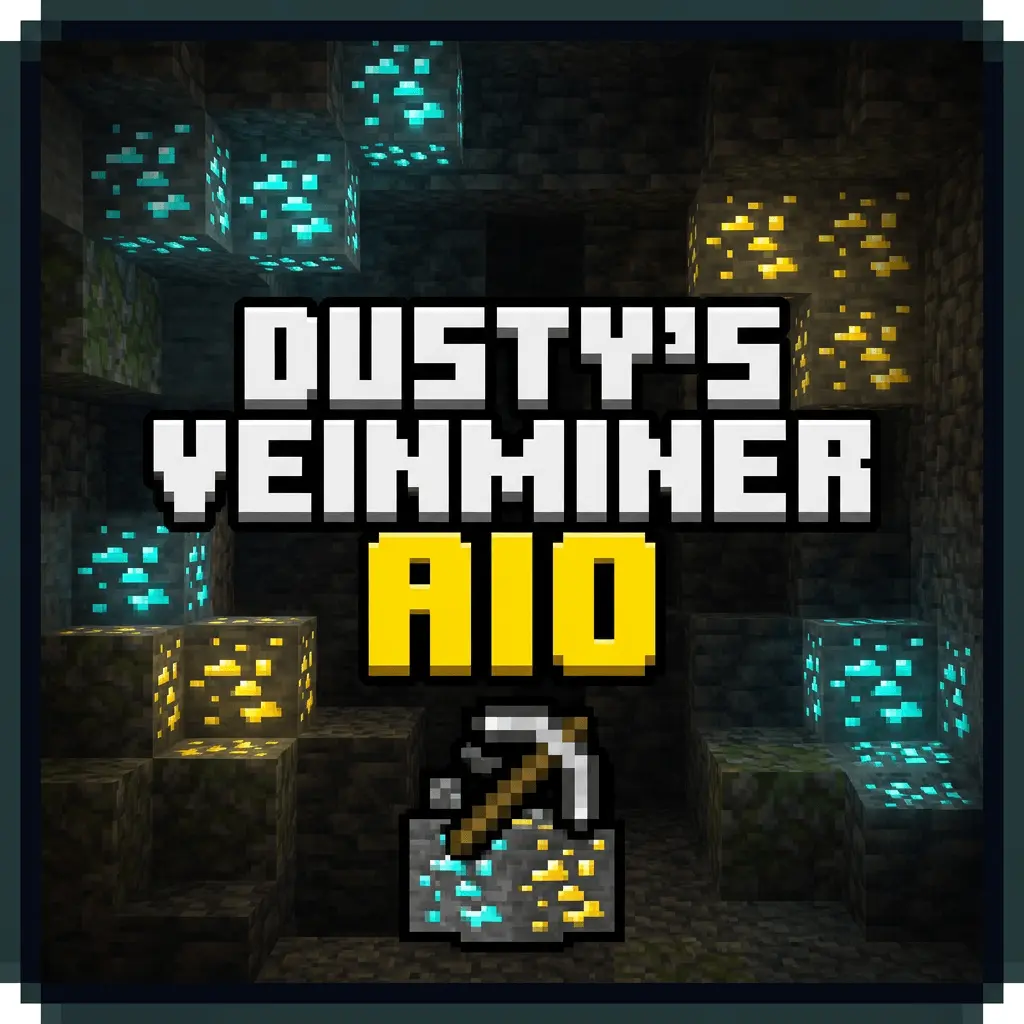 VeinMiner Mod / Addon thumbnail