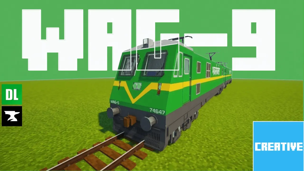 Electric train Mod / Addon thumbnail