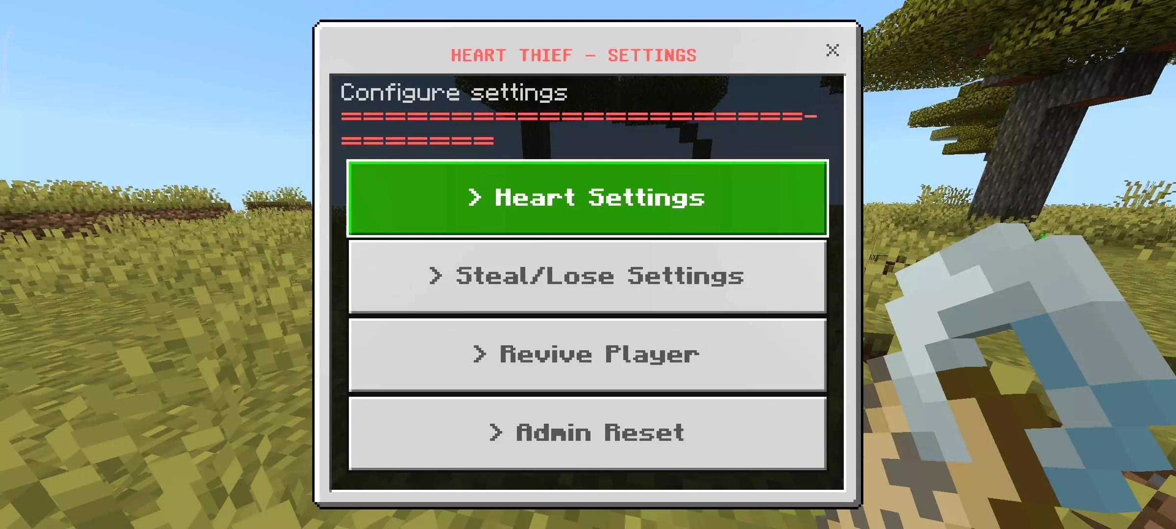 Heart Thief: Lifesteal SMP System Mod / Addon screenshot 5