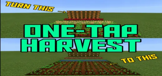 One-Tap Harvest (Auto-Replanting Crops) Add-on Add-on 1.16 thumbnail
