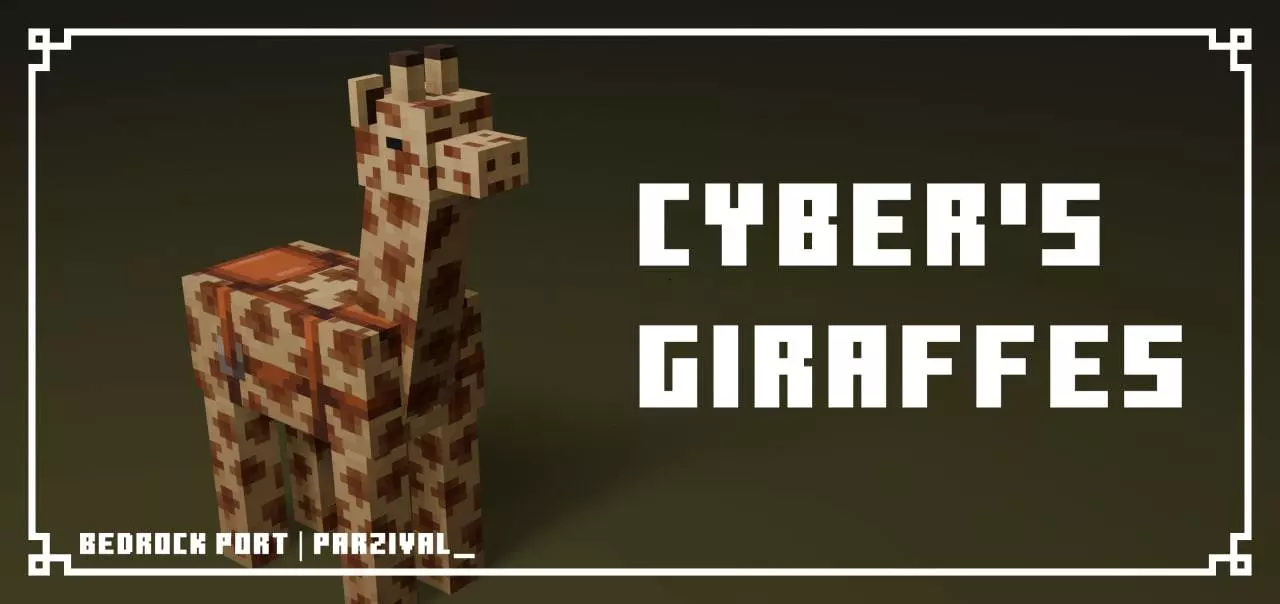 Cyber's Giraffes – Addon / Texture Pack thumbnail