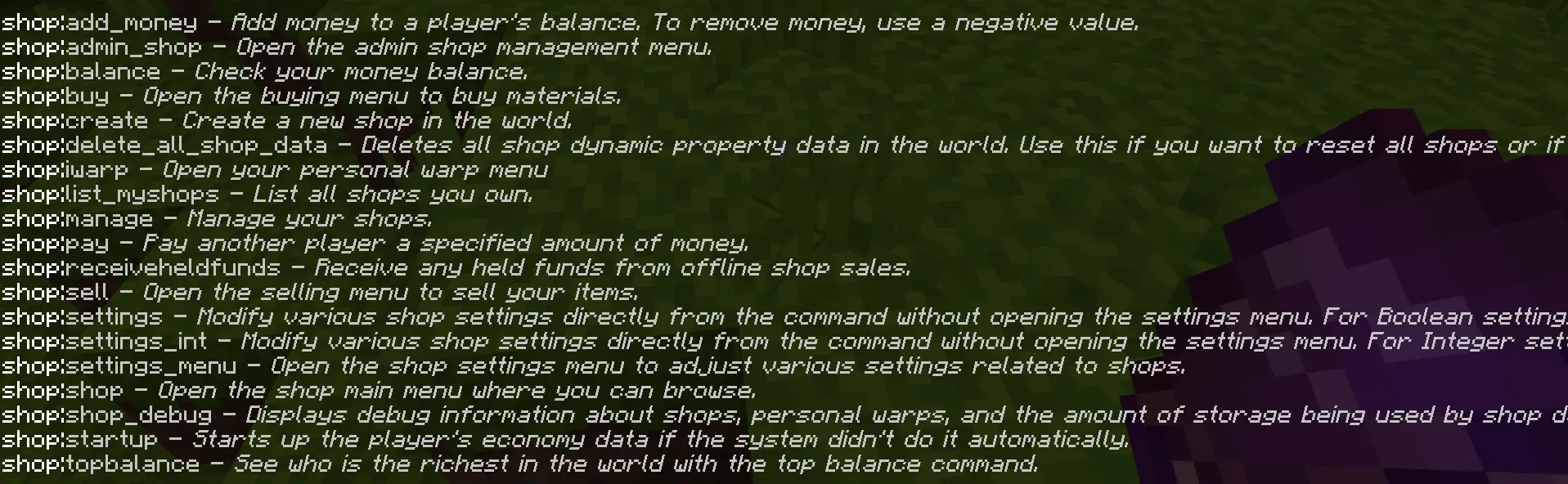 Diamond's Shop Mod / Addon screenshot 2