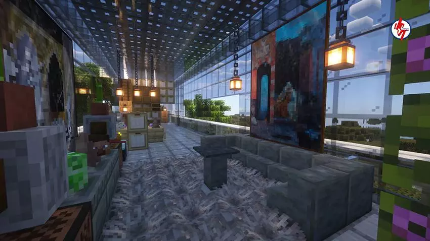 Survival Skybridge House #11 Map screenshot 2