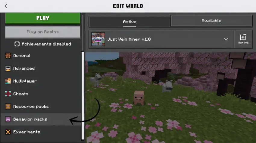 Just Vein Miner Mod / Addon screenshot 2