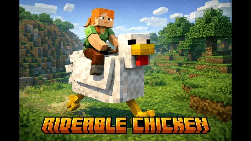Rideable Chicken Mod / Addon thumbnail