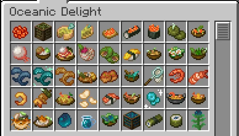 Oceanic Delight Bedrock Mod / Addon screenshot 3