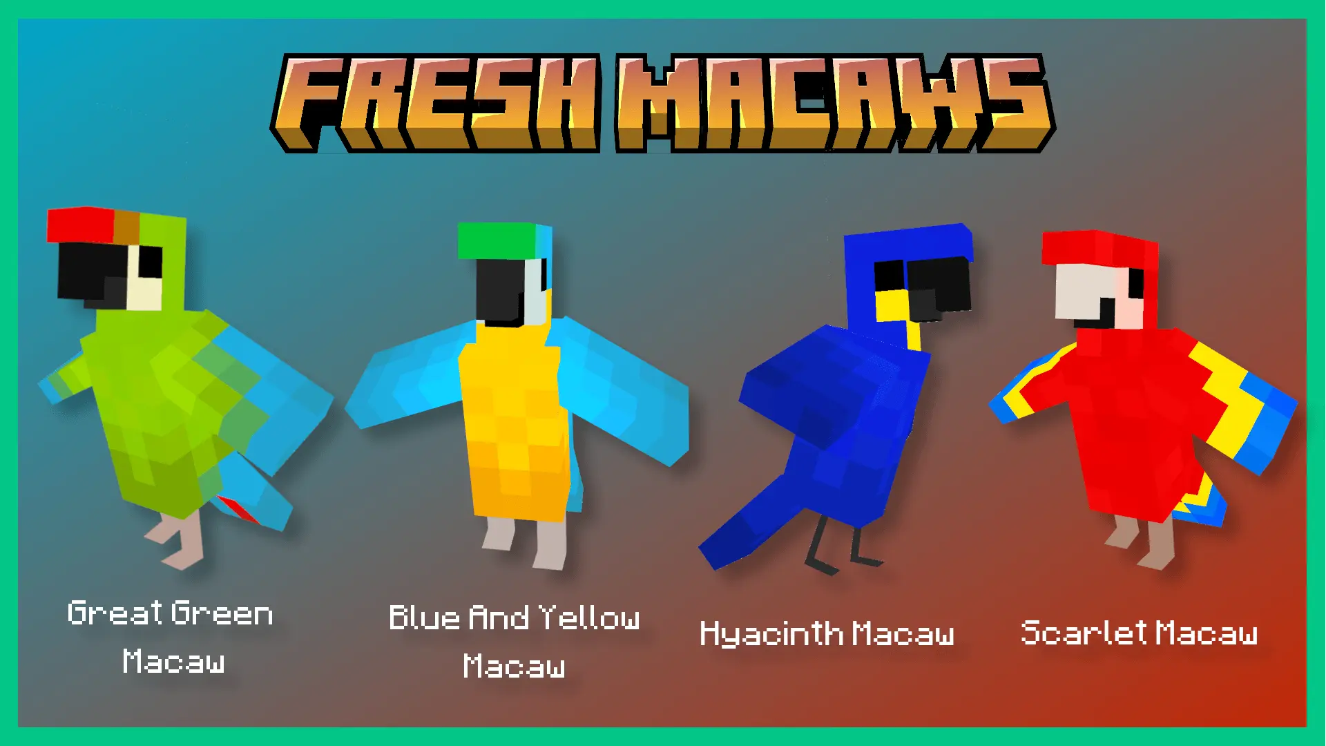 Parrots O’ Plenty Mod / Addon screenshot 4