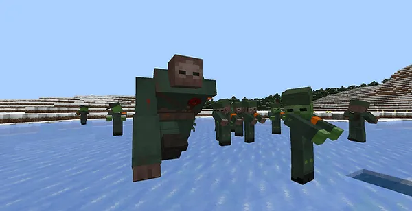 Left 4 Craft: WW2 Weapons Edition Addon screenshot 2