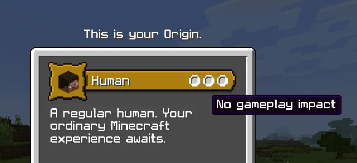 OriginsPE Addon screenshot 2