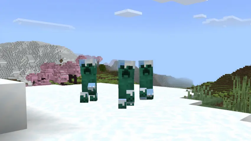 Better Creeper Animations – Addon / Texture Pack screenshot 4