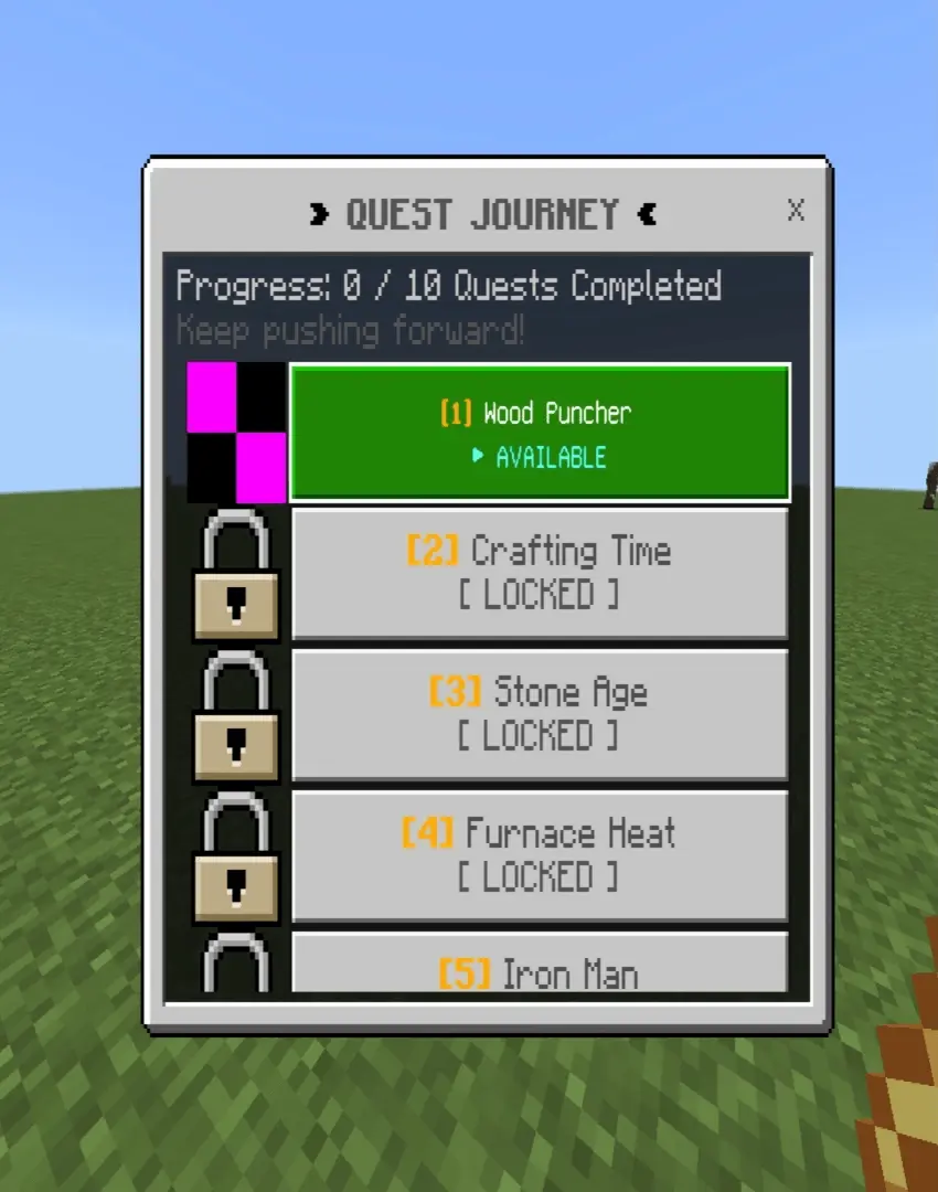 Nexus Quests: The Ultimate Starter's Journey Mod / Addon screenshot 3