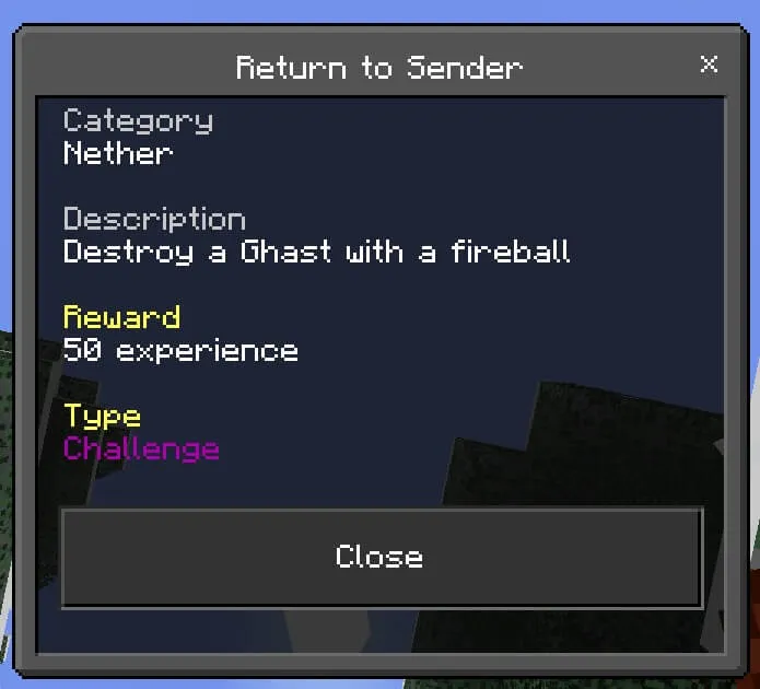 Advancements Addon screenshot 4