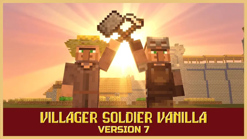 Villager Soldier Vanilla Version 7 Mod / Addon thumbnail