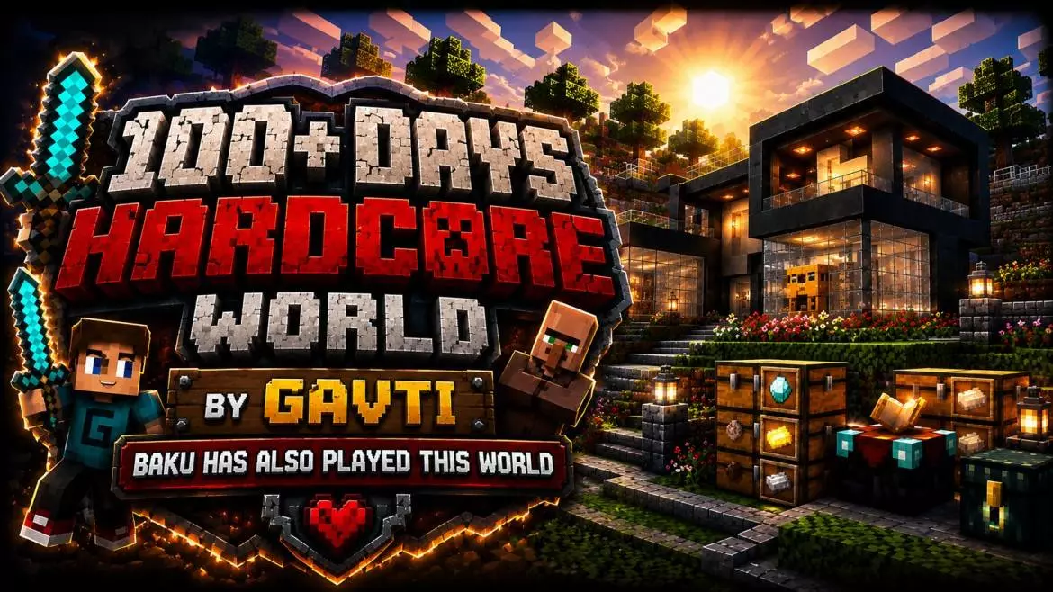 Legendary 100+ days hardcore world Map pic 2