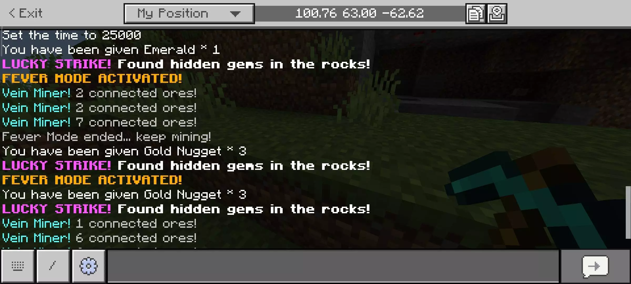 Mining Fever - Combo & Vein Miner Mod / Addon screenshot 2
