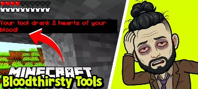 Bloodthirsty Tools - Cursed Durability Mod / Addon thumbnail