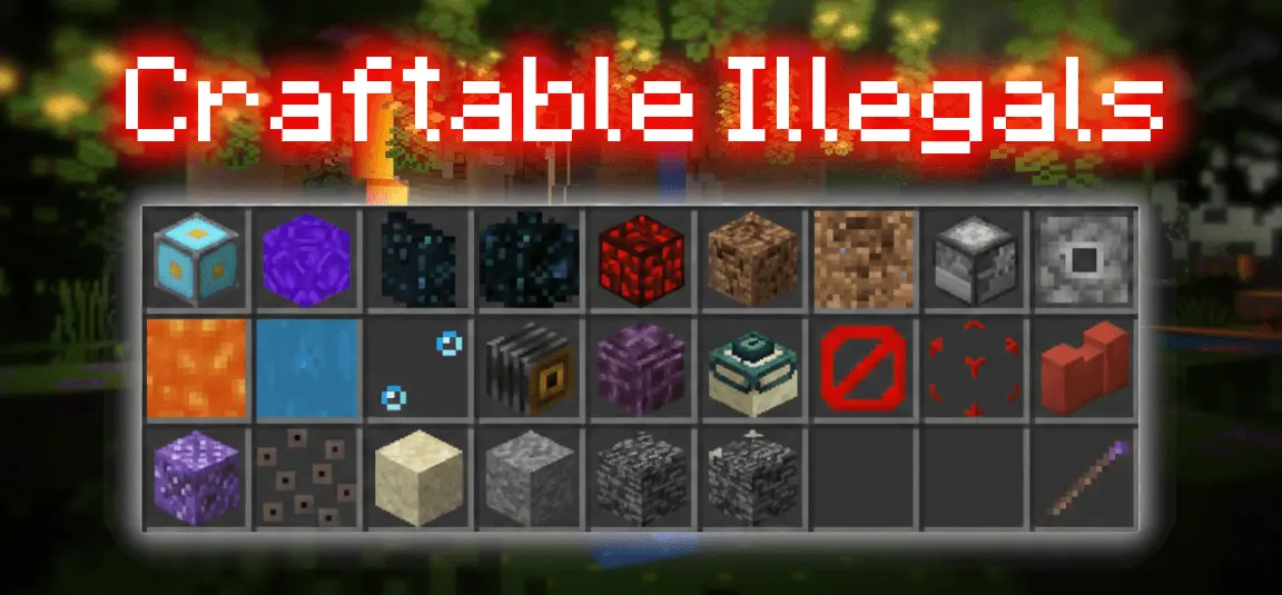 Craftable Illegals Mod / Addon thumbnail
