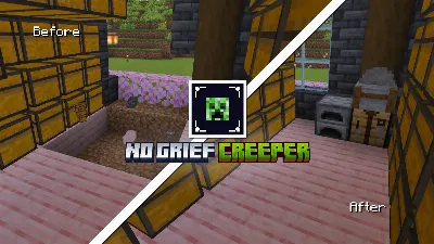 No Grief Creeper Mod / Addon thumbnail