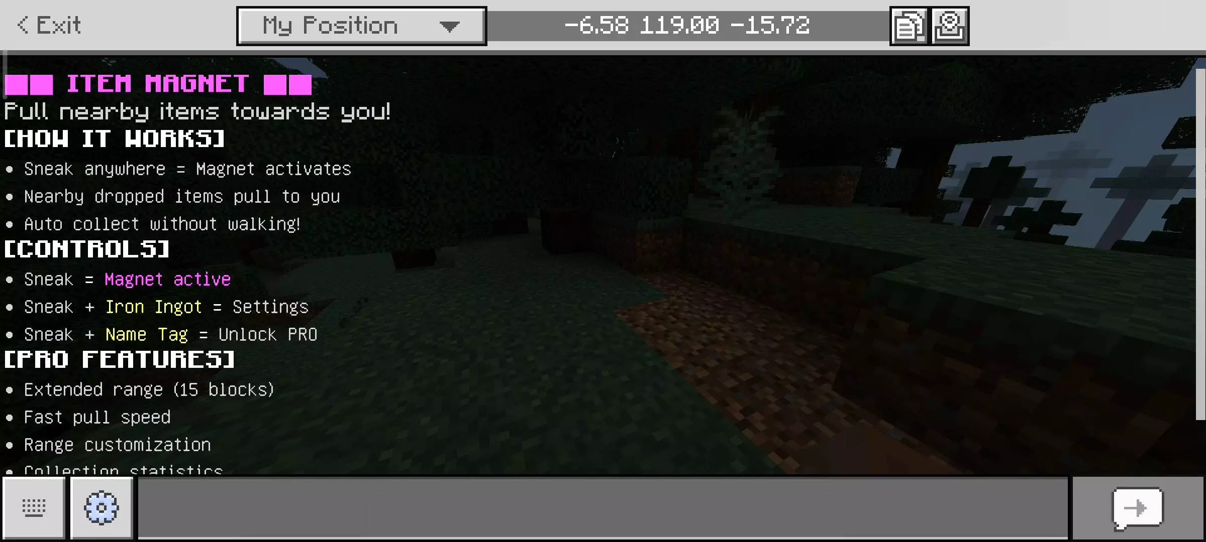 Item Magnet: Auto Collect Drops Mod / Addon screenshot 4