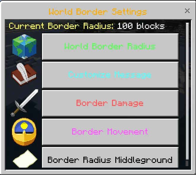 World Border Addon screenshot 2