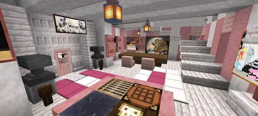 HardCore Survival World With Cherry House Map pic 5