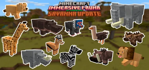 Immersive Fauna Savanna Update Addon thumbnail