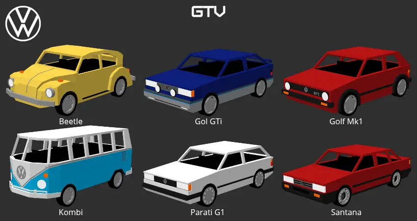 GTV | VOLKSWAGEN CLASSICS CARS Mod / Addon screenshot 2
