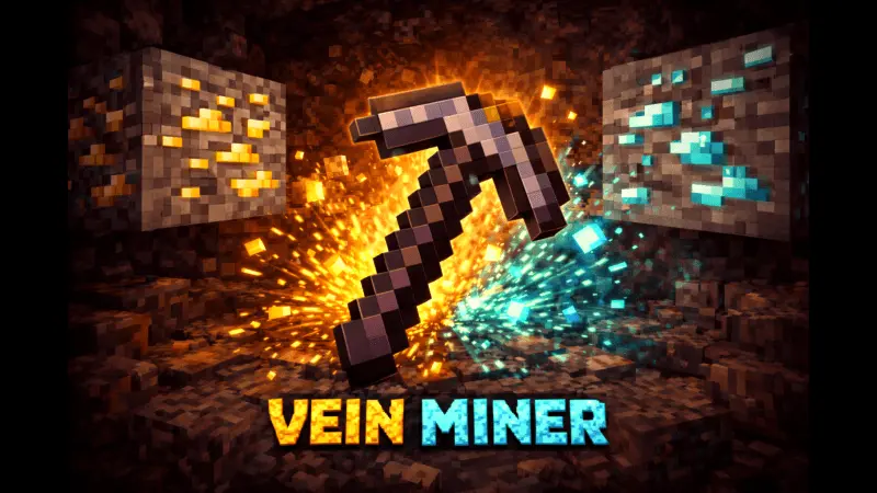 Shadow Vein Miner Mod / Addon thumbnail