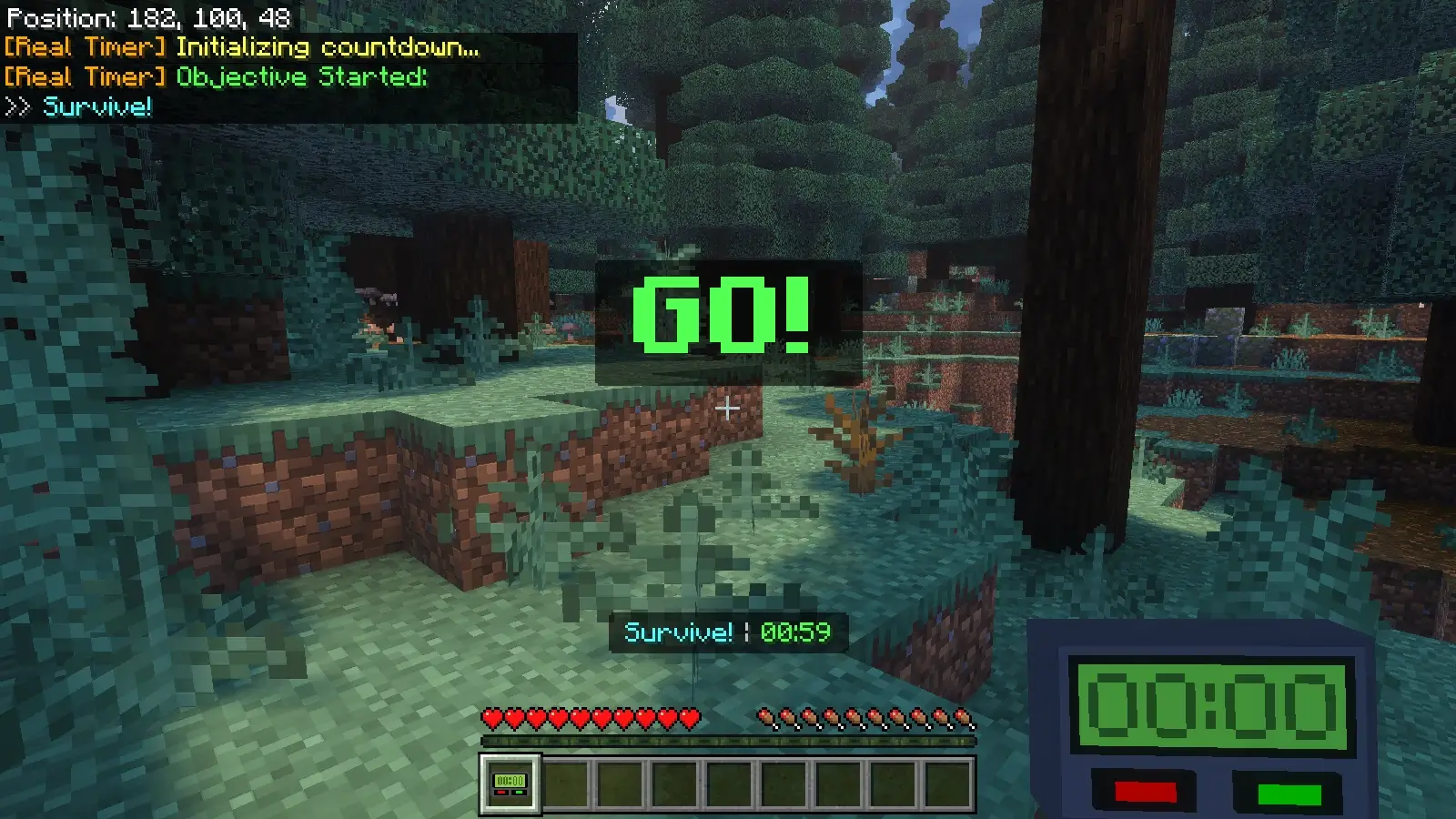 Real Timer | A Simple & Functional HUD Countdown Mod / Addon screenshot 3